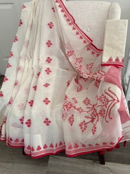 Handwoven Cotton Jamdani