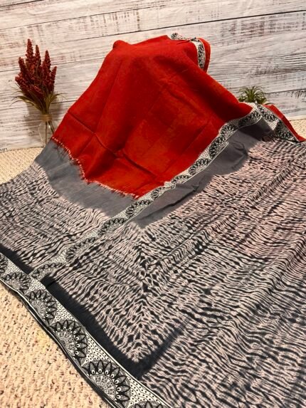 Cotton Batik Saree