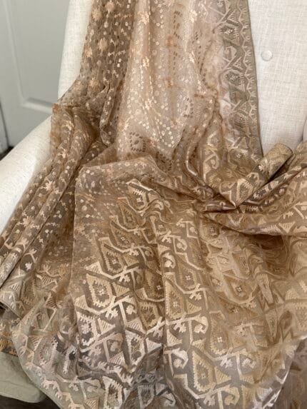 Gorgeous Organza Embroidered Saree