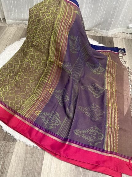 Vegetable Dye Saree
