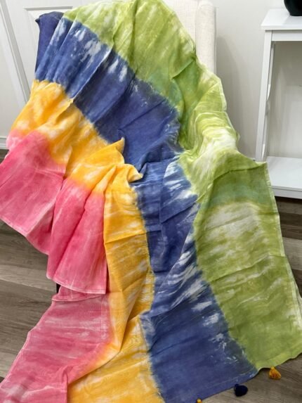 Cotton Batik Saree