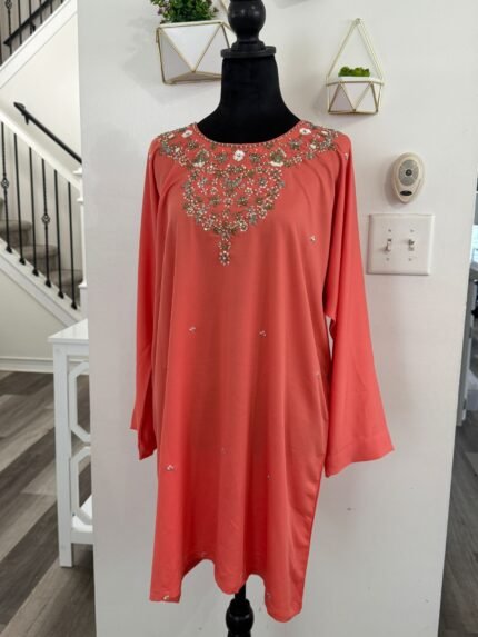 Silk Embroidery Co-Ord Set