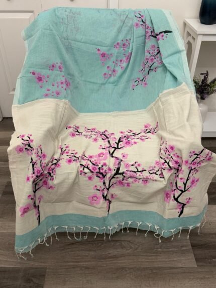 Cherry Floral Saree