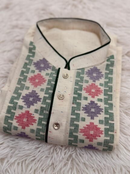 Men Jamdani Panjabi