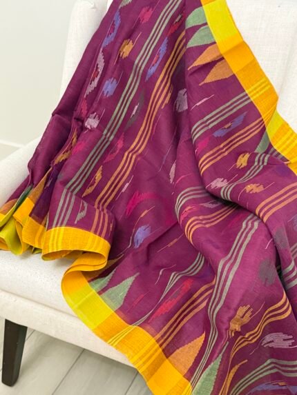 Bright Monipuri Saree